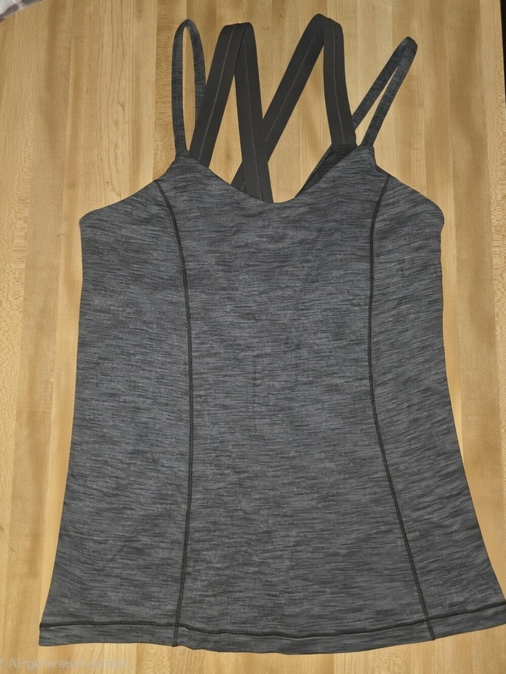 Lululemon,Camo, Built-In Shelf Bra Tank - #TK3 - Picture 2 of 4